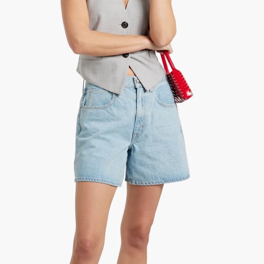 SLVRLAKE Walker Relaxed Denim Shorts